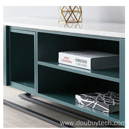 Living Room Furniture/3 Tier Black Glass TV Stand